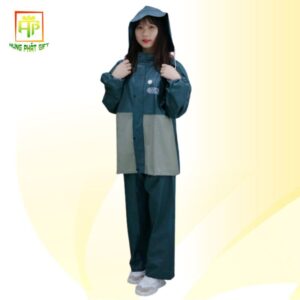 Bộ Quần Áo Mưa In Logo