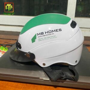 Mũ bảo hiểm in logo theo yêu cầu